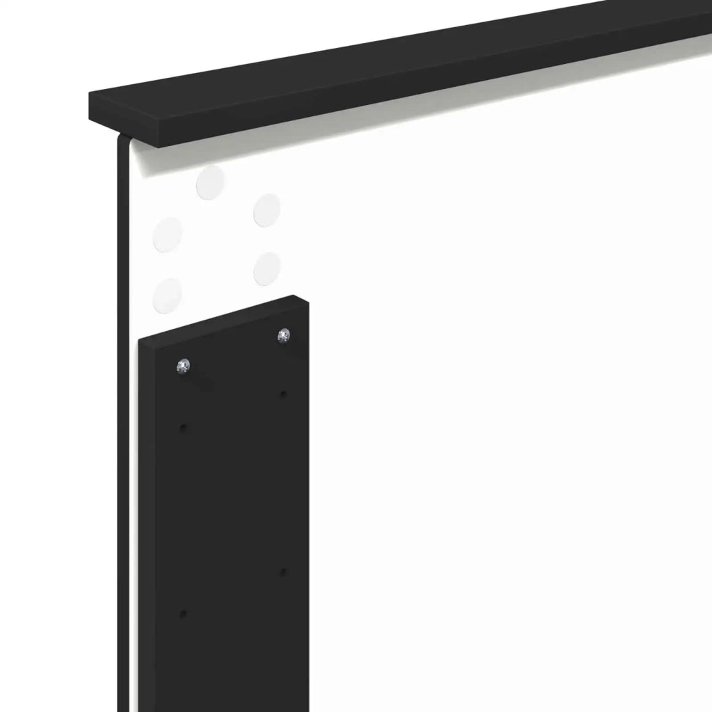 Testiera Rovere Nero 100 cm Legno ingegnerizzato 887693