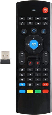 Mouse Wireless Fly con ricevitore Bluetooth e telecomando infrarosso - 2.4G Motion Sensing per pc-tv