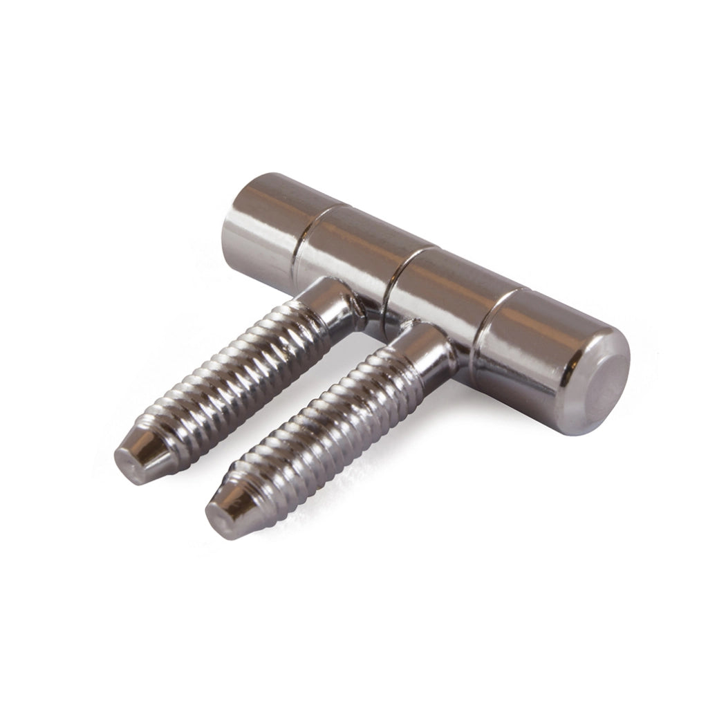 Cerniere tornite "Anuba" - Ã˜ 9 - cromato - 2 pz.