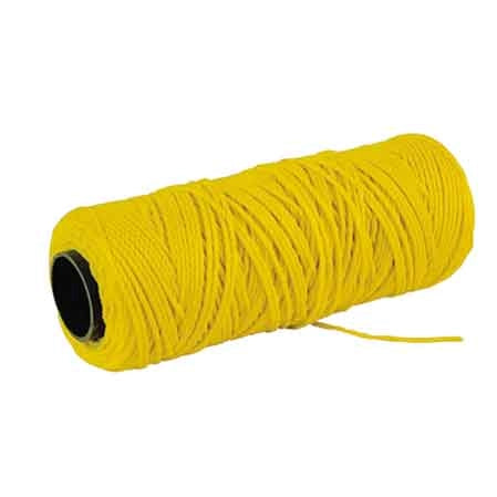 FILO DA MURATORE EXTRA POLIPROPILENE GIALLO 100 mt - 10 pezzi