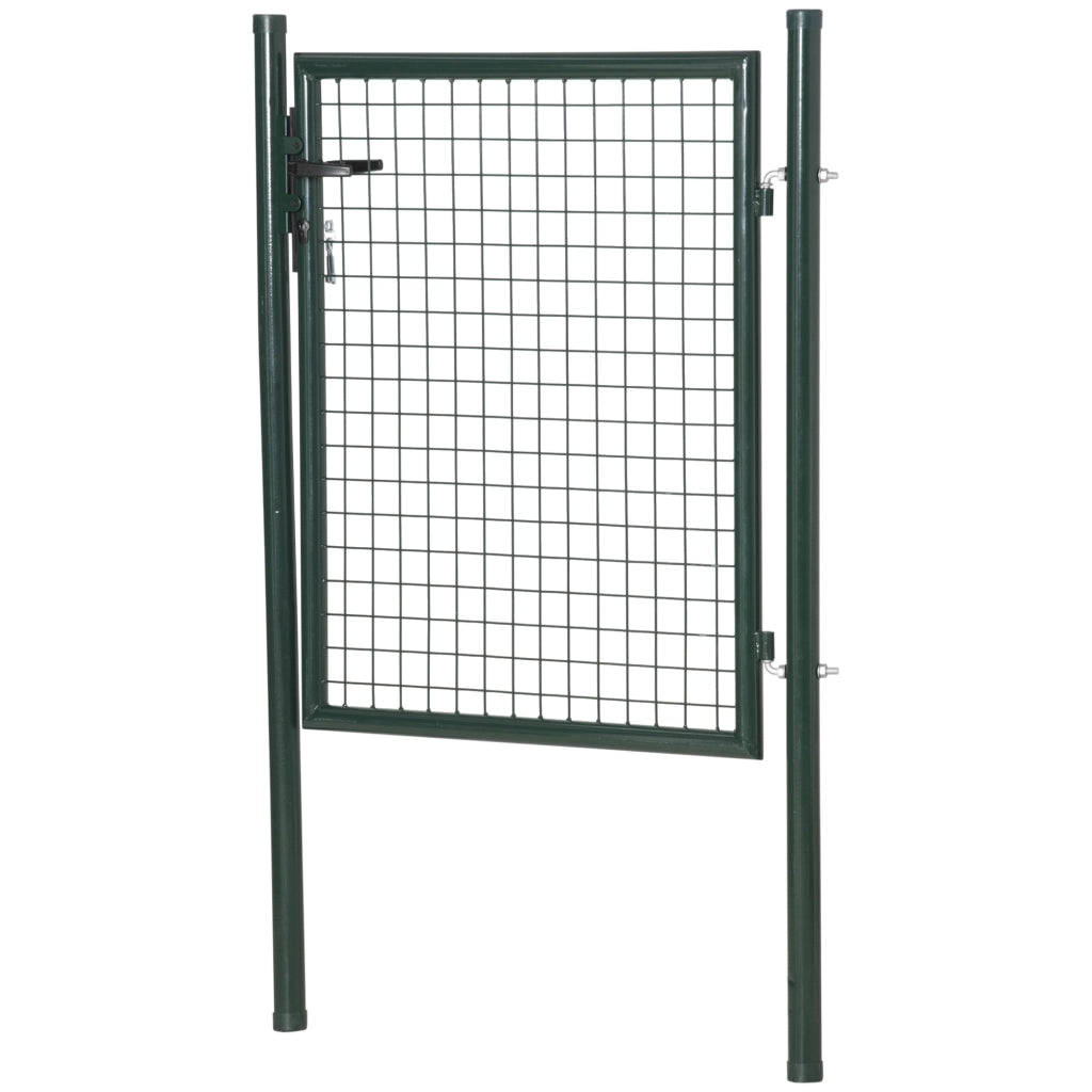 Cancello per Giardino ¨C Minimal ¨C Verde, Acciaio, 97x150cm