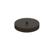 Rosone Tondo Multiforo Metallo Marrone 7 Uscite D10Cm