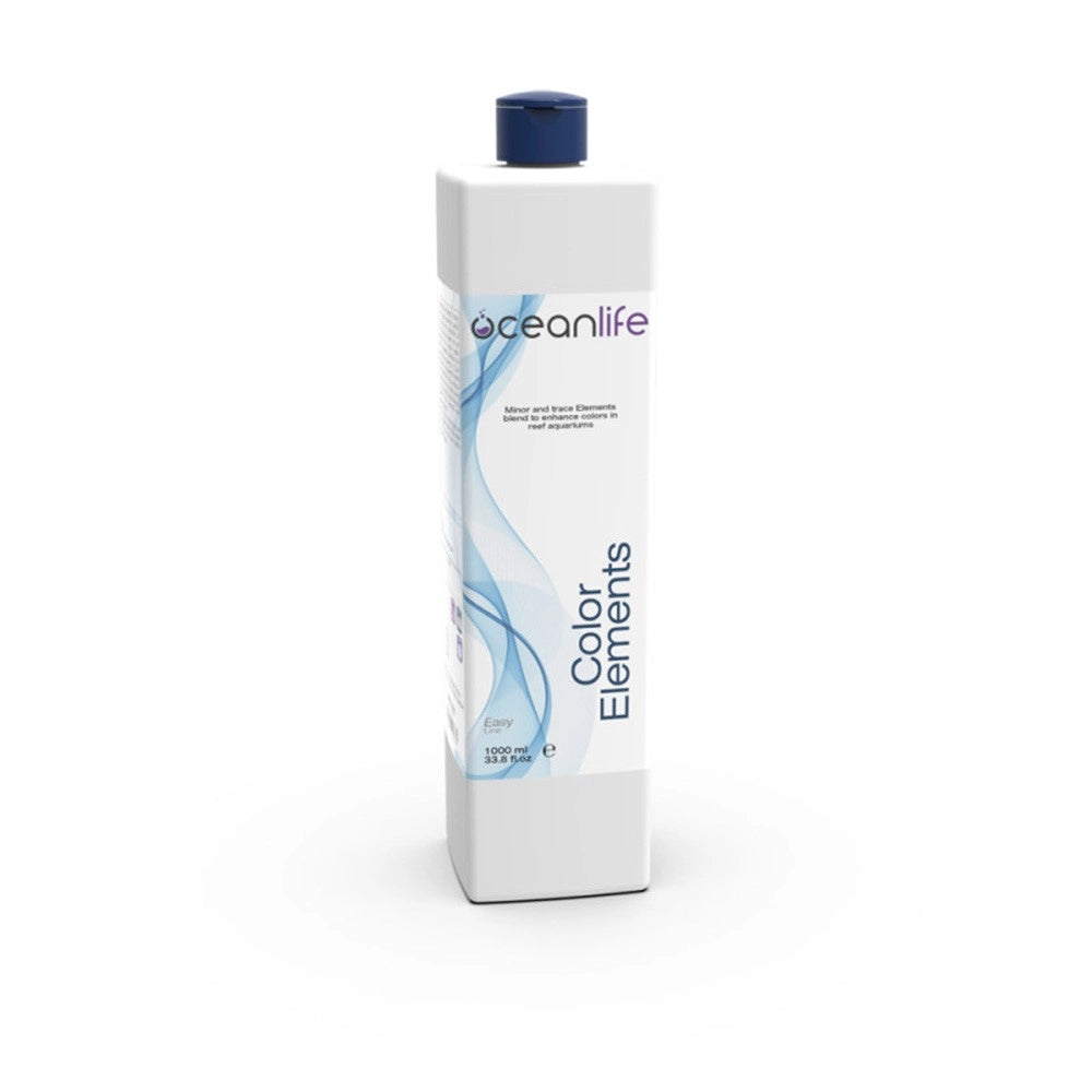 OceanLife Color Elements - integratore di elementi di traccia liquido per acquari marini Formato: 1000 ml