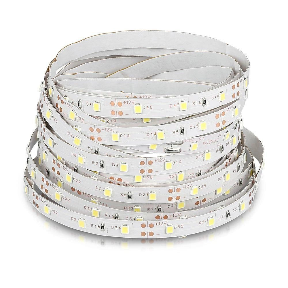 Striscia LED V-TAC SMD3528 5m 3,2W/m 12V IP20 rossa