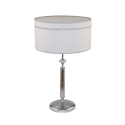 Lampada da tavolo classica JULIA II Jupiter cromo E27