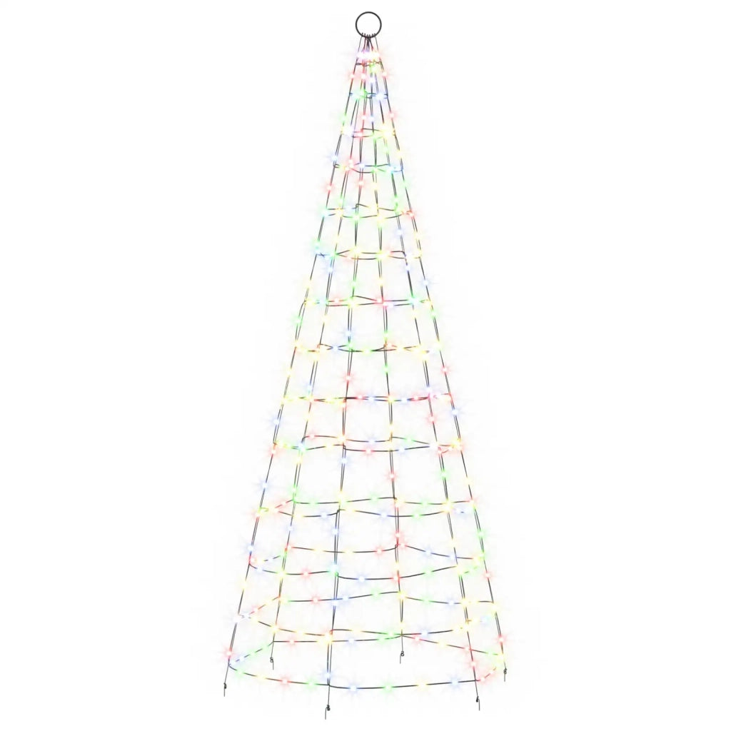 Luci per albero di Natale con picchetti e asta per bandiera 3468886