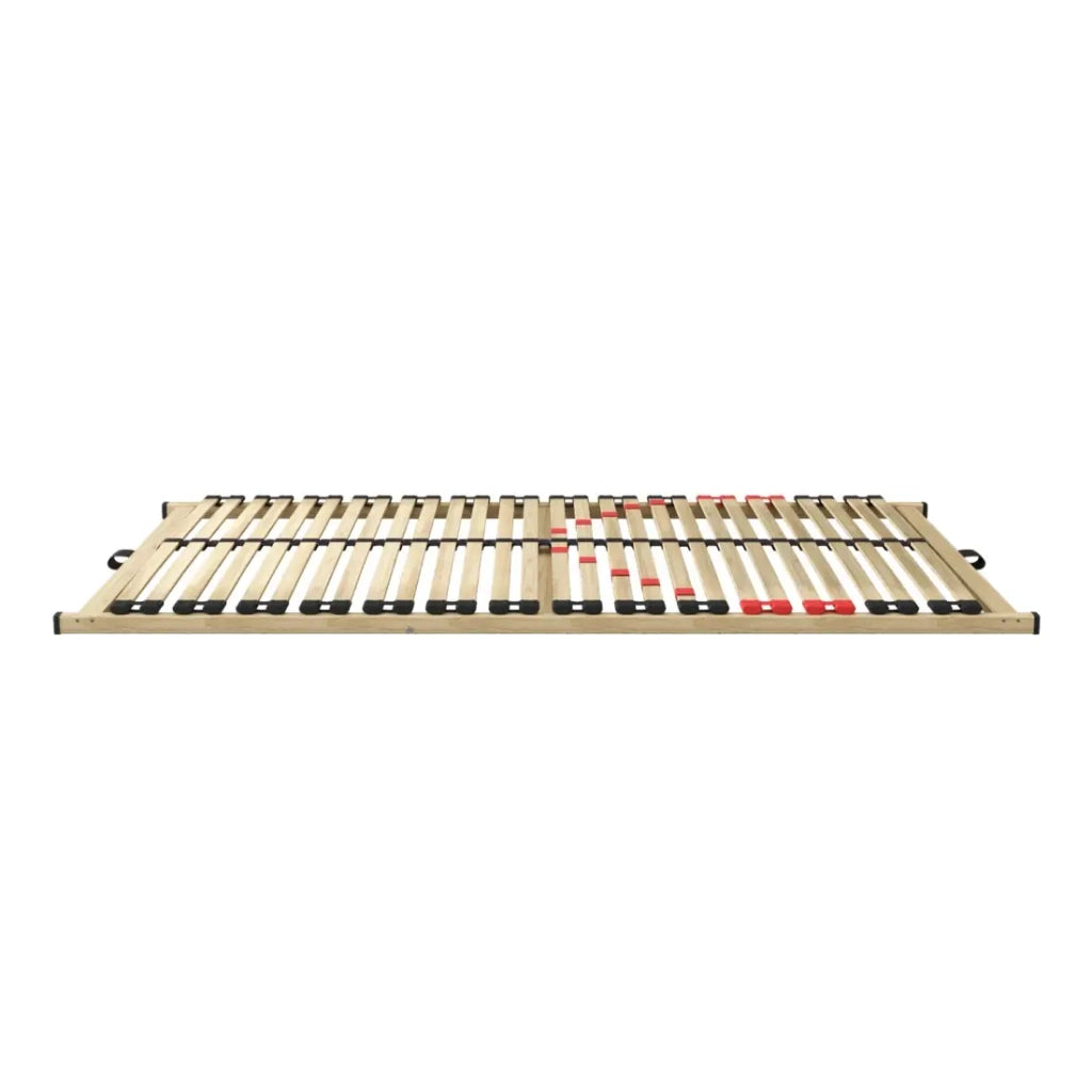 Sommier ZITTARO – 28 doghe – 70x200 cm – Finitura quercia e nero – Comfort e robustezza