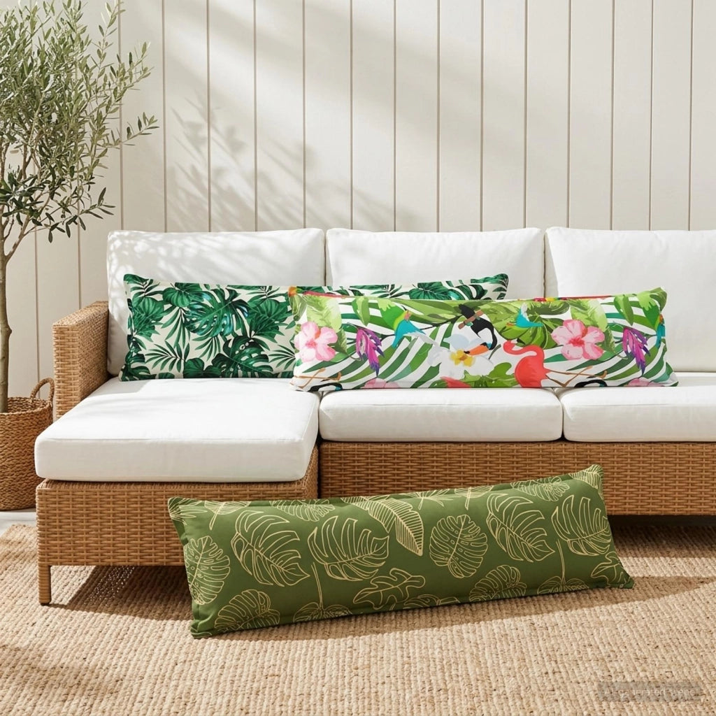 Cuscino con cuscino HOUTEN 2 pz Multicolore Poliestere 934436