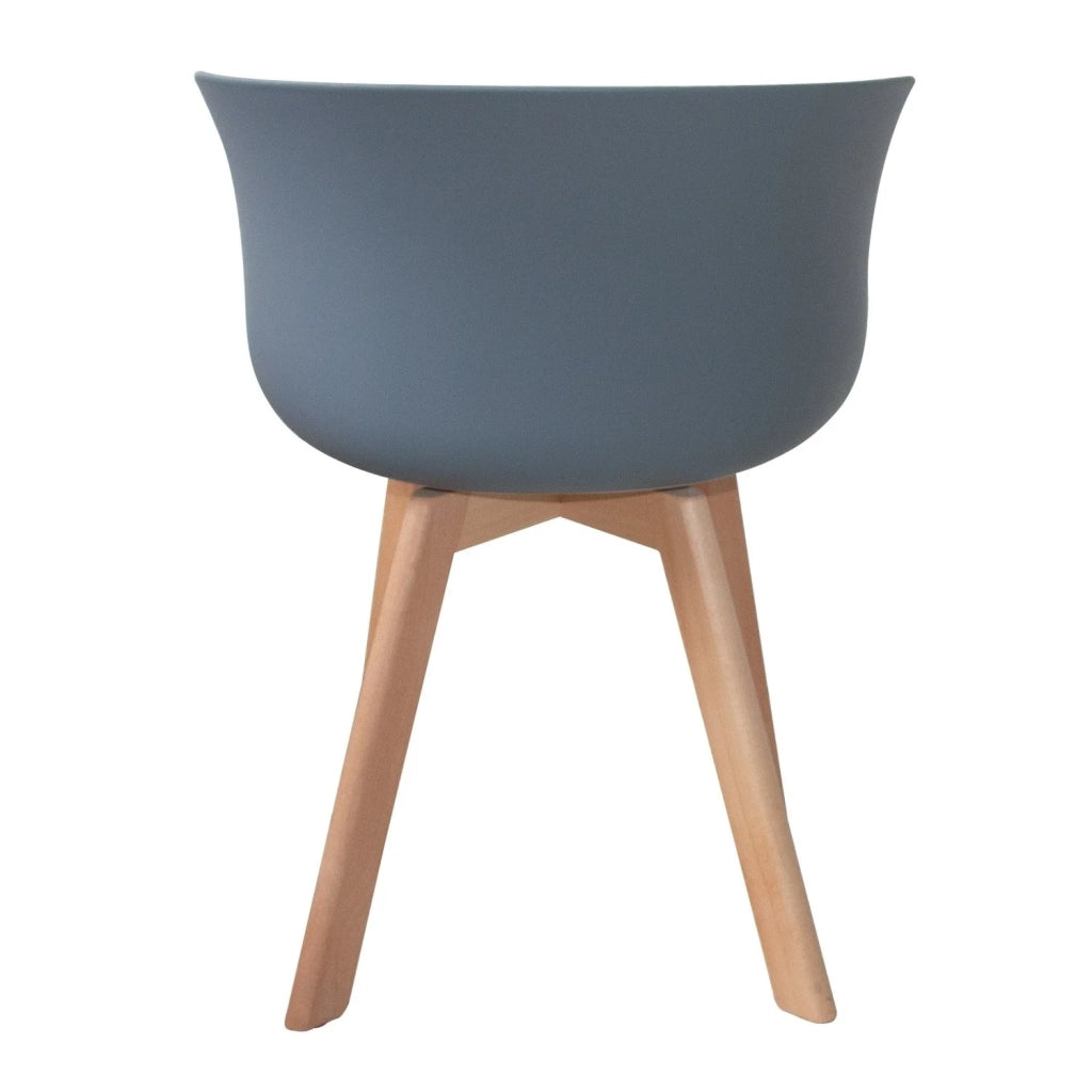 LÚZETE - POLTRONA NORDIC WOOD GREY