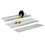 SCOLAPIATTI CROMATO IN KIT 76 cm