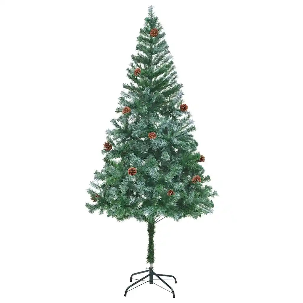 Albero di Natale artificiale Verde 180 cm PVC e Acciaio 3396712