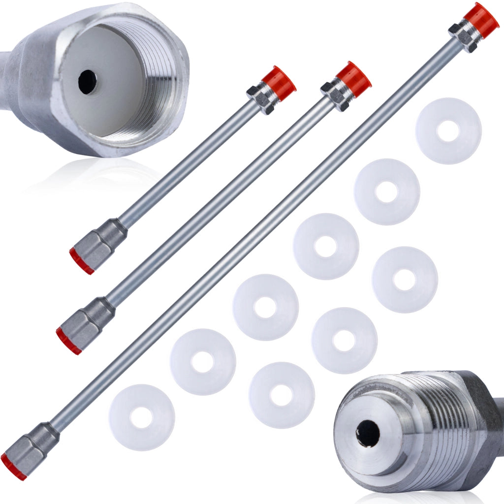 Lance per Pistola a Spruzzo Set Rosfix – Lunghezze 30, 50, 75 cm | Filettatura 7/8" | Pressione 290 Bar