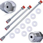 Lance per Pistola a Spruzzo Set Rosfix – Lunghezze 30, 50, 75 cm | Filettatura 7/8" | Pressione 290 Bar