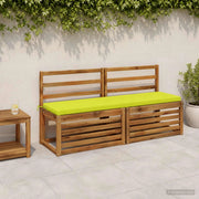 Cuscini per Panchina a 2 Pezzi SOEST 2 pz 100% Poliestere 949051