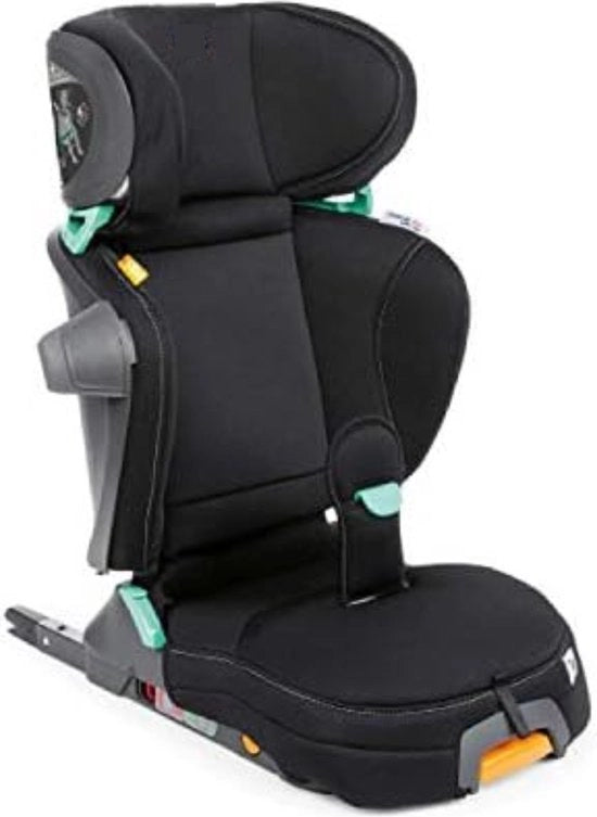 Sedia Auto per Bambini - Altezza Regolabile - Nero