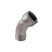 CURVA LUNGA MF 45  ° ZINCATA- 3/4- ATUSA- pezzi 1