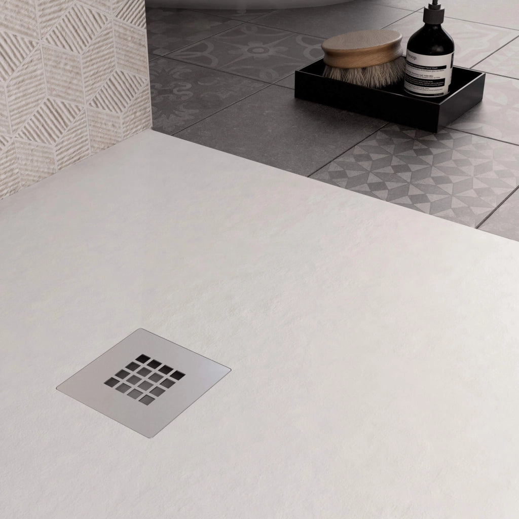 Piatto Doccia 100x190 cm in Pietra Bonussi Everest Bianco