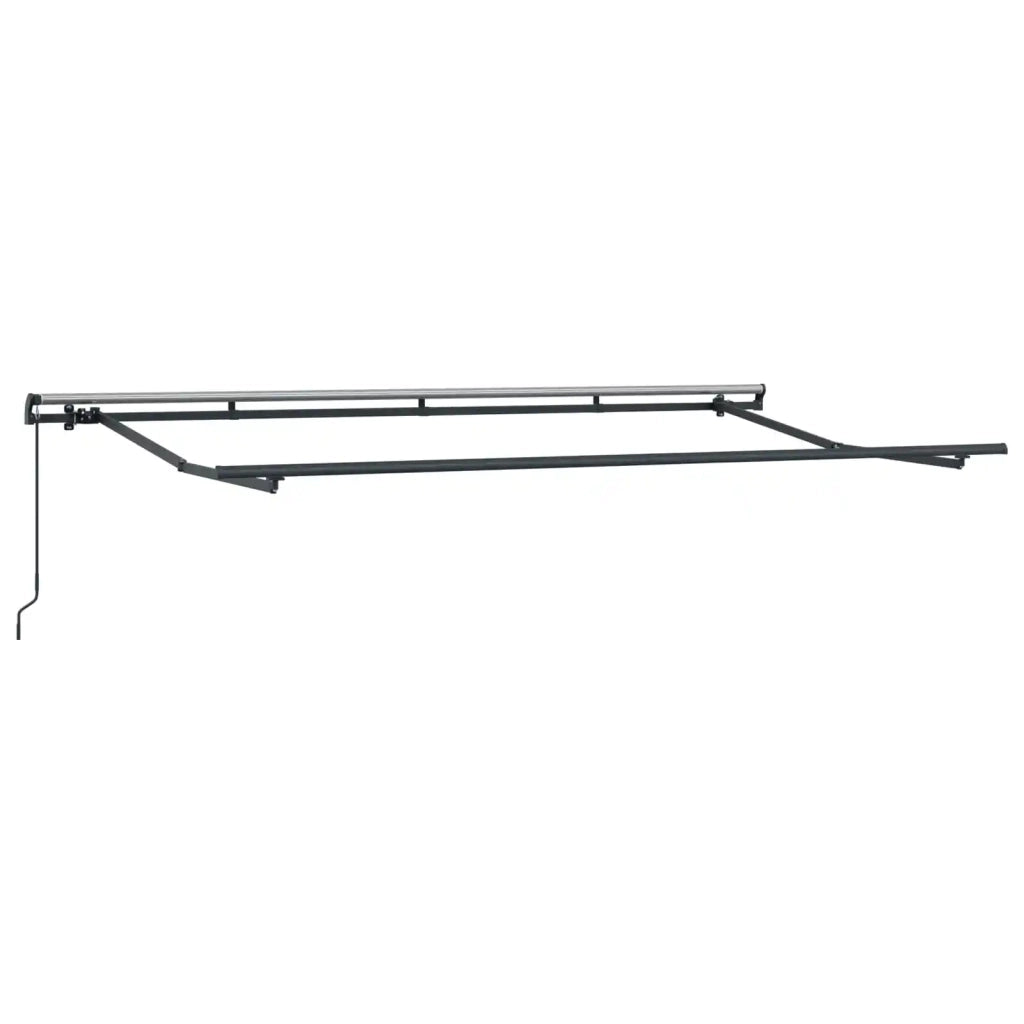 Tenda Retrattile Marrone 400 x 200 cm Tessuto 3329820