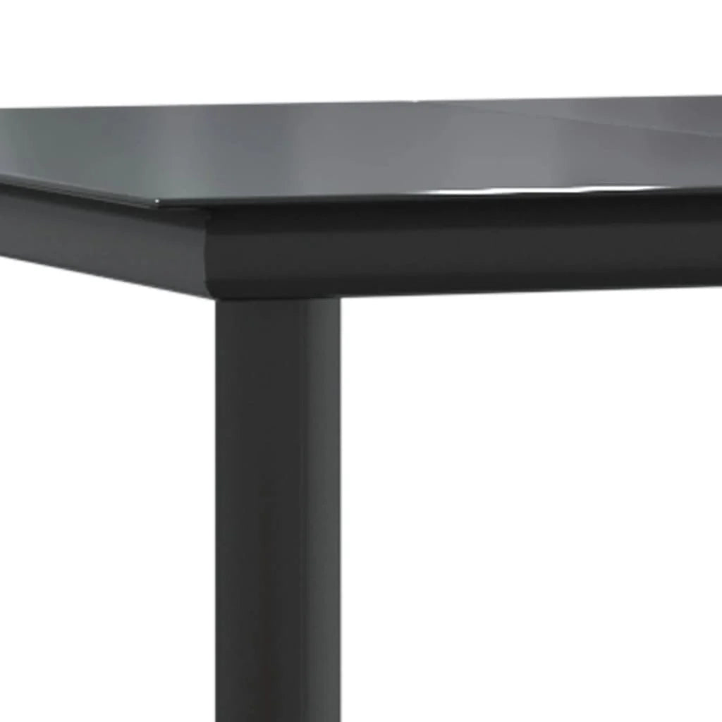 Set da pranzo/mobili da giardino in resina nera da 7 pezzi 02_0014378