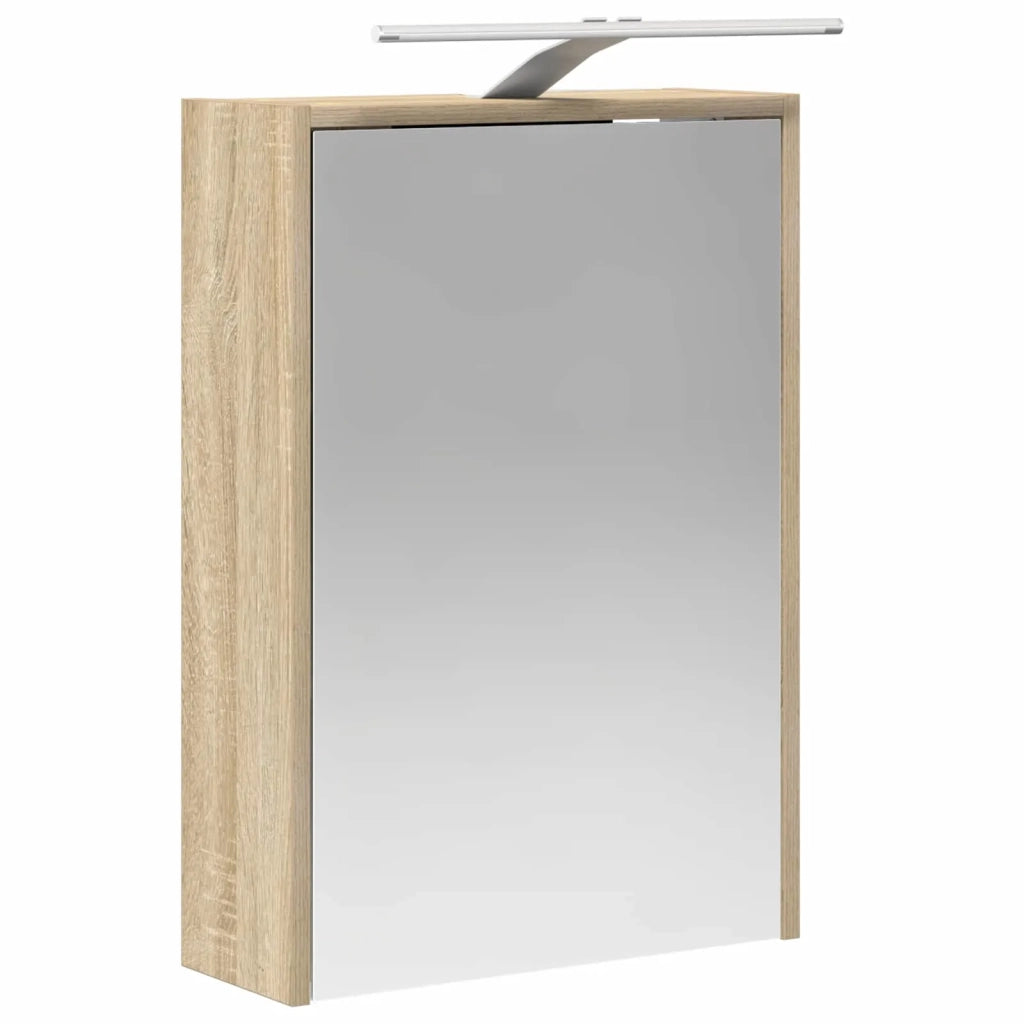 Set di Armadi da Bagno 5 pz Rovere Sonoma Legno ingegnerizzato 3406281