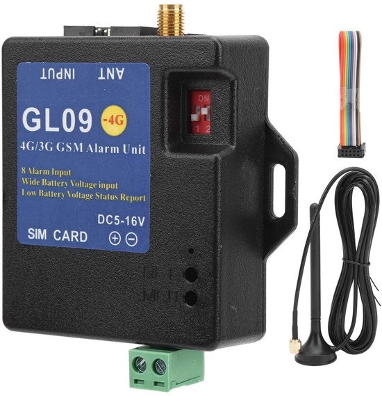 Sistema di Allarme GSM 8 Canali di Ingresso, Modulo di Allarme GSM Ethernet a Bassa Consumazione per Sicurezza Casa e Magazzino Frequenza EU