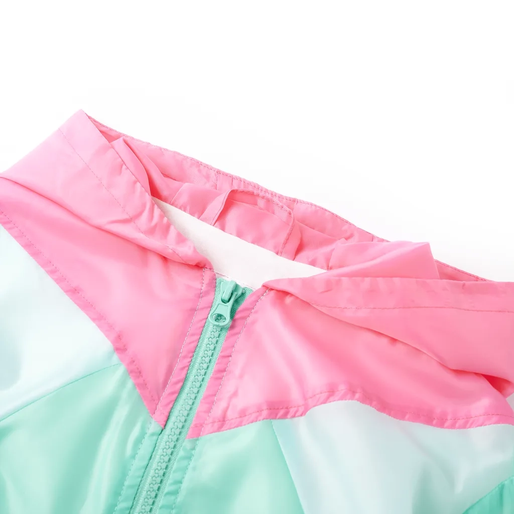 Giacca con Cappuccio e Cerniera da Bambina Multicolore 92 10824