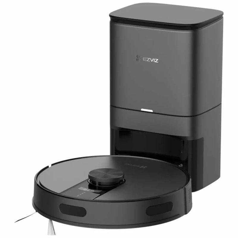 Ezviz re4 plus black - robot aspirapolvere lavapavimenti - navigazione smart e pianificazione percorso - EZVCSRE4P-PBT2