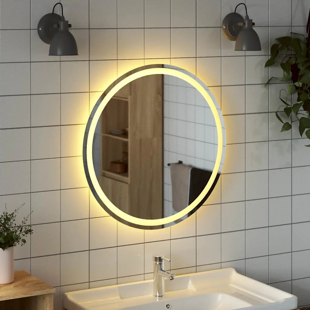 Specchio da Bagno LED 70 cm Rotondo 353280