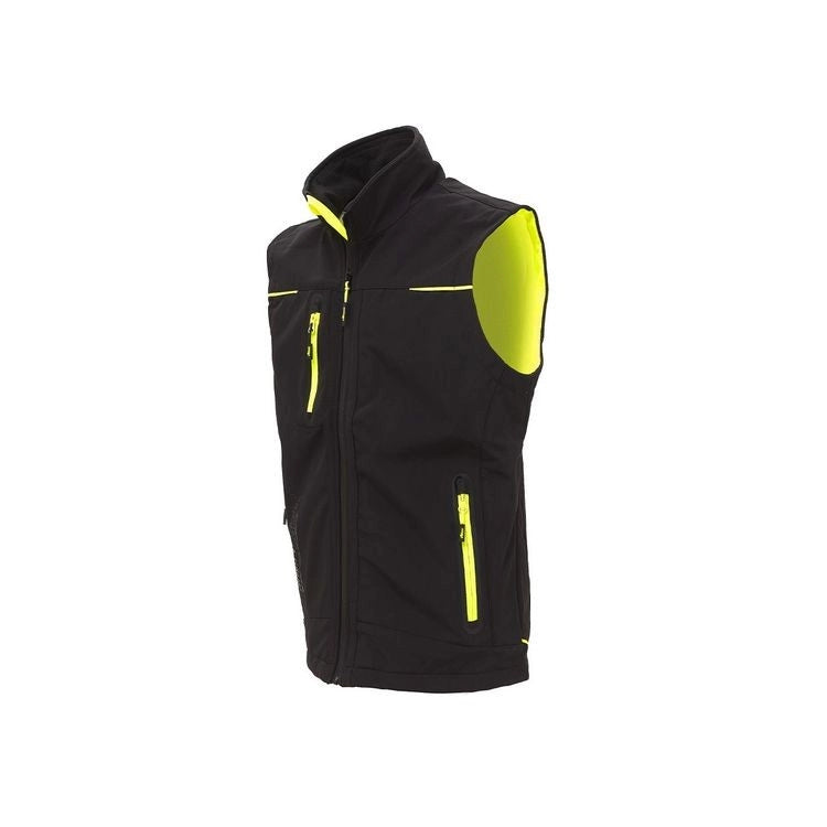 Gilet Soft Shell Universe Upower Black Carbon L