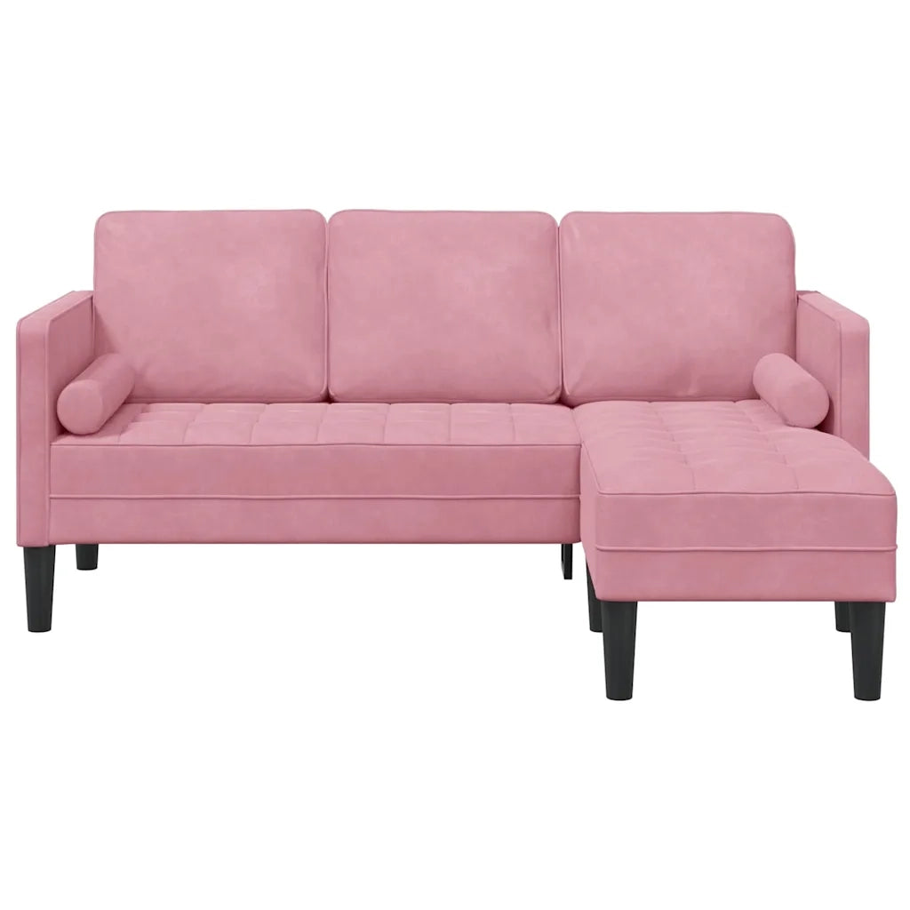 Set di divani con cuscino Rosa Poliestere 42001929