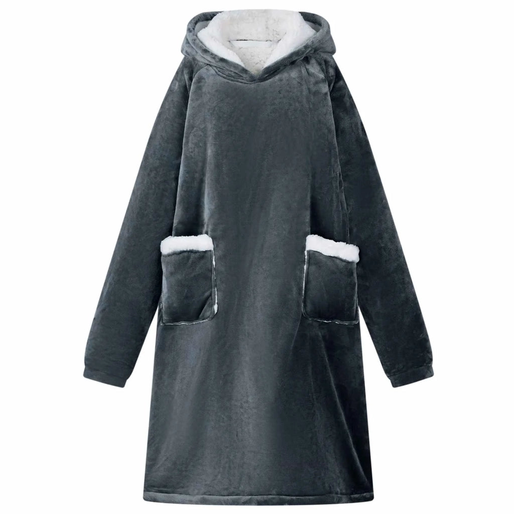 Felpa coperta Blu navy M Pile e Flanella 42017197
