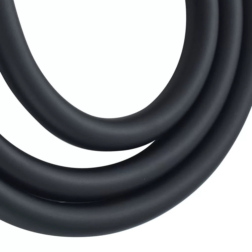Flessibile nero da 150 cm in pvc rinforzato