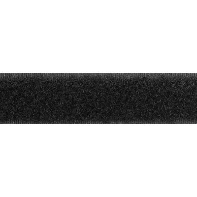 VELCRO ADESIVO TENDA FEMMINA  NERO H.CM 2 MT 50