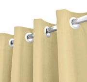 Tenda Semioscurante 140 x 290 Cm Moderne Con Occhielli  Beige - 2 Tende