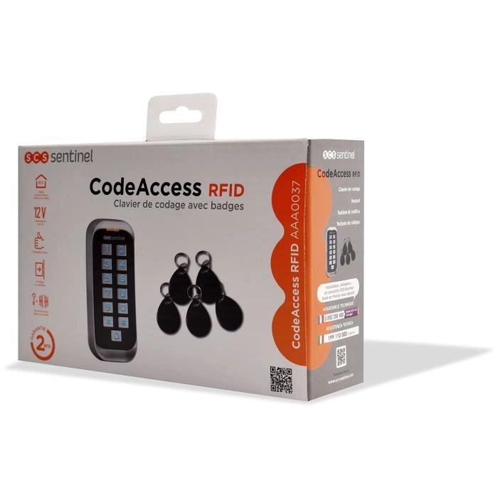 codifica tastiera con badge
