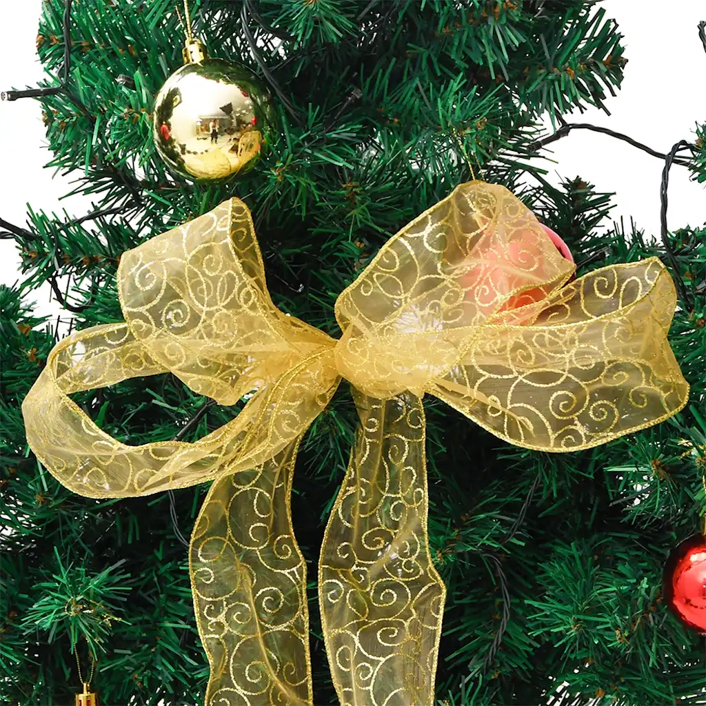Cactus di Natale con Base e LED Verde 180 cm PVC 344656