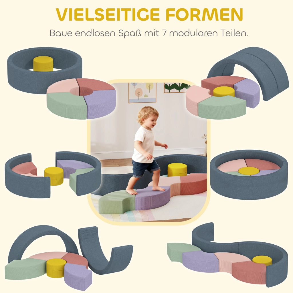 Set Blocchi di Schiuma per Bambini ¨C Minimal ¨C Multicolore