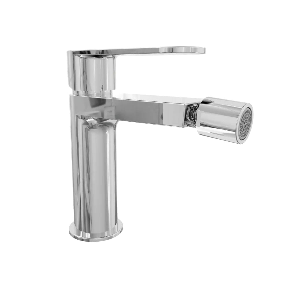 Set miscelatori lavabo 13cm bidet miscelatore doccia con deviatore cromato | Margot