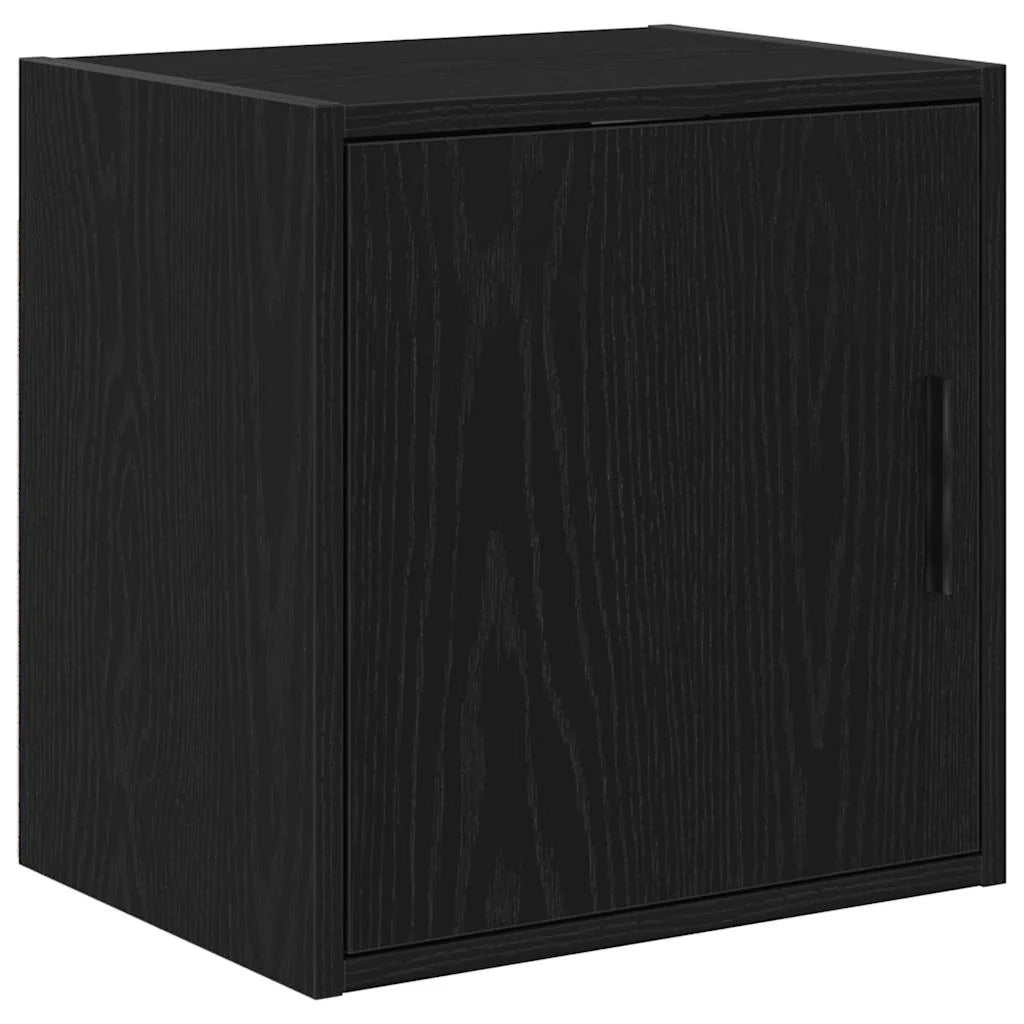Set di 2 armadietti per garage 40 x 51 x 85 cm e 40 x 30 x 41 cm pratica superficie di lavoro stile moderno in legno multistrato nero 02_0055806