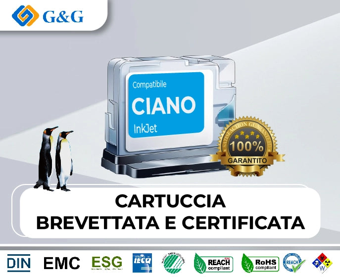 INK G&G EPS C13T10H24010 604XL C 9ML