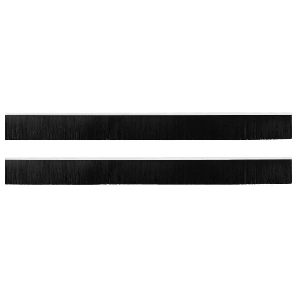 Spazzole per porte autoadesive 2 pz Bianco 100 cm CFW3604126