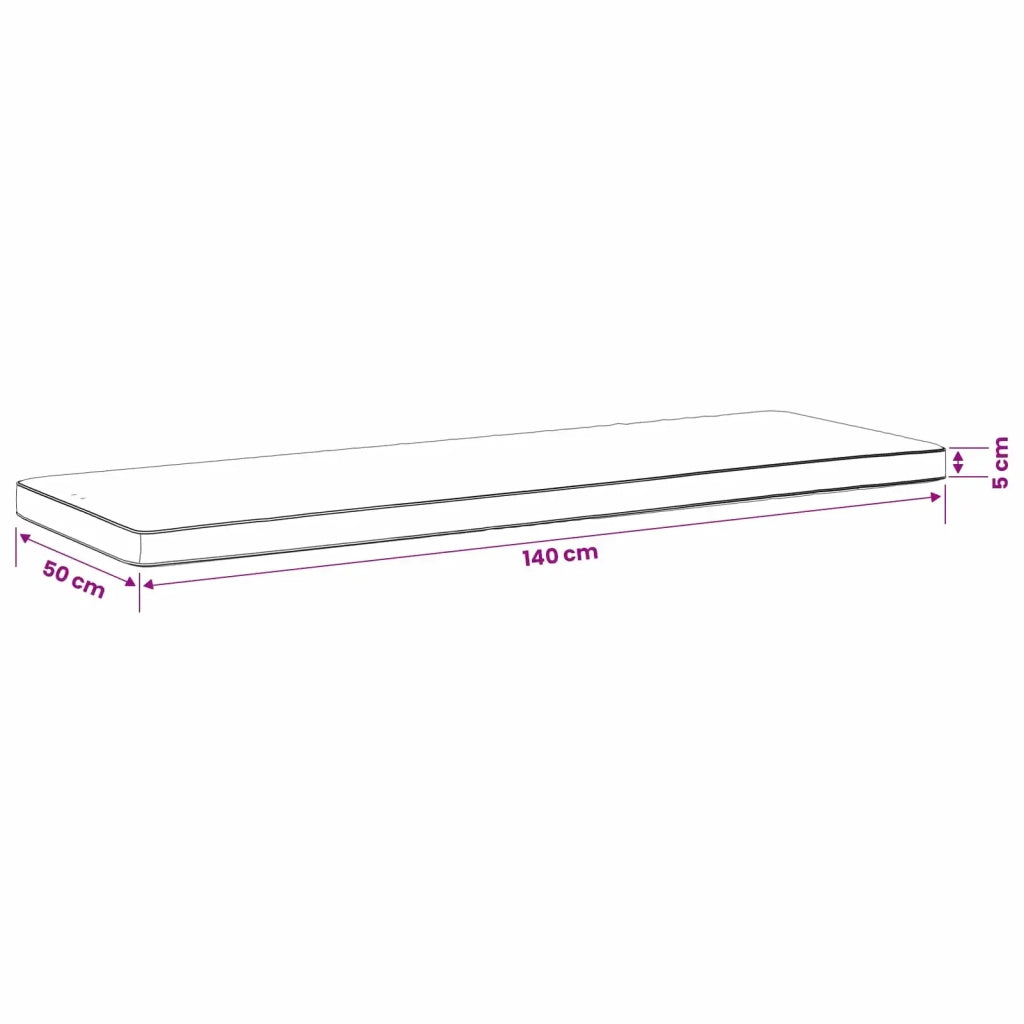 Cuscini per Panchina a 2 Pezzi VUGHT 2 pz 100% Poliestere 951969