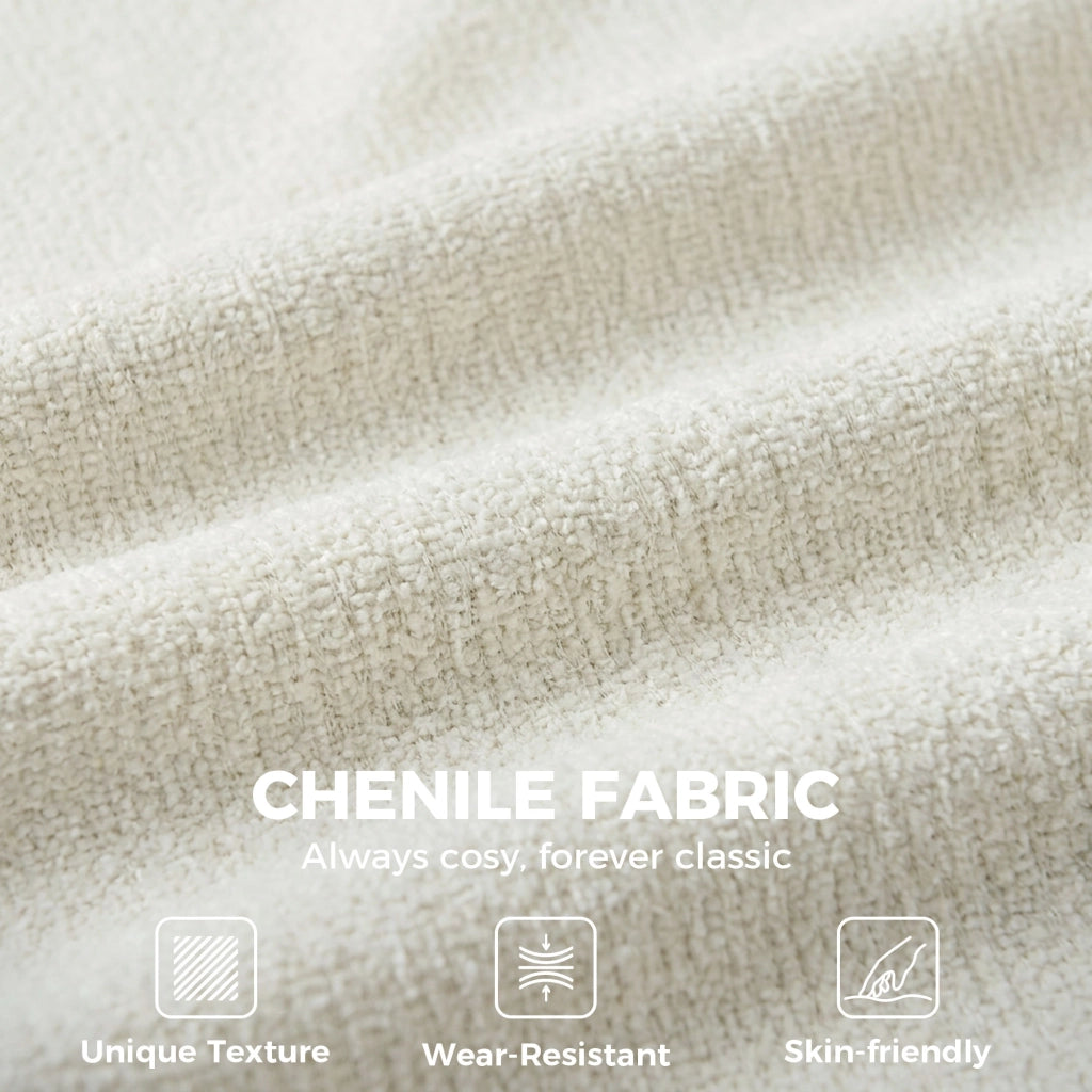 Sedia da ufficio regolabile in altezza con funzione basculante ¨C Minimal ¨C crema
