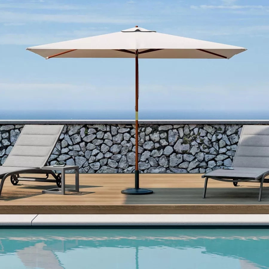 Ombrellone con Palo Centrale COLORE: BEIGE