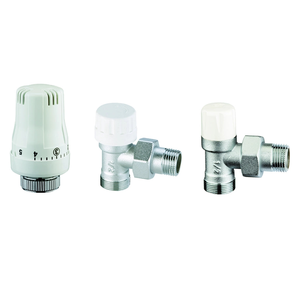 KIT TERMOSTATICO A SQUADRA ECO- 3/8- S.F.- pezzi 1