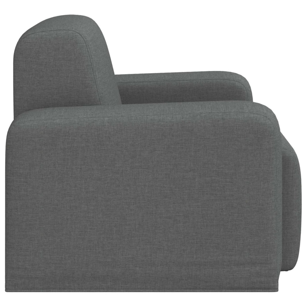 Poltrona Grigio Scuro Tessuto 42042417