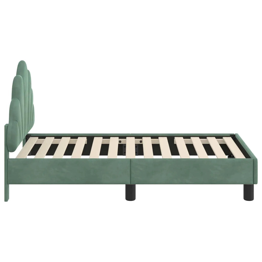 Struttura letto per bambini con testata-Giroletto per bambini Verde Mare 70 x 140 cm 496354