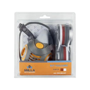 Maschera respiratoria bifiltro con filtri A2P3