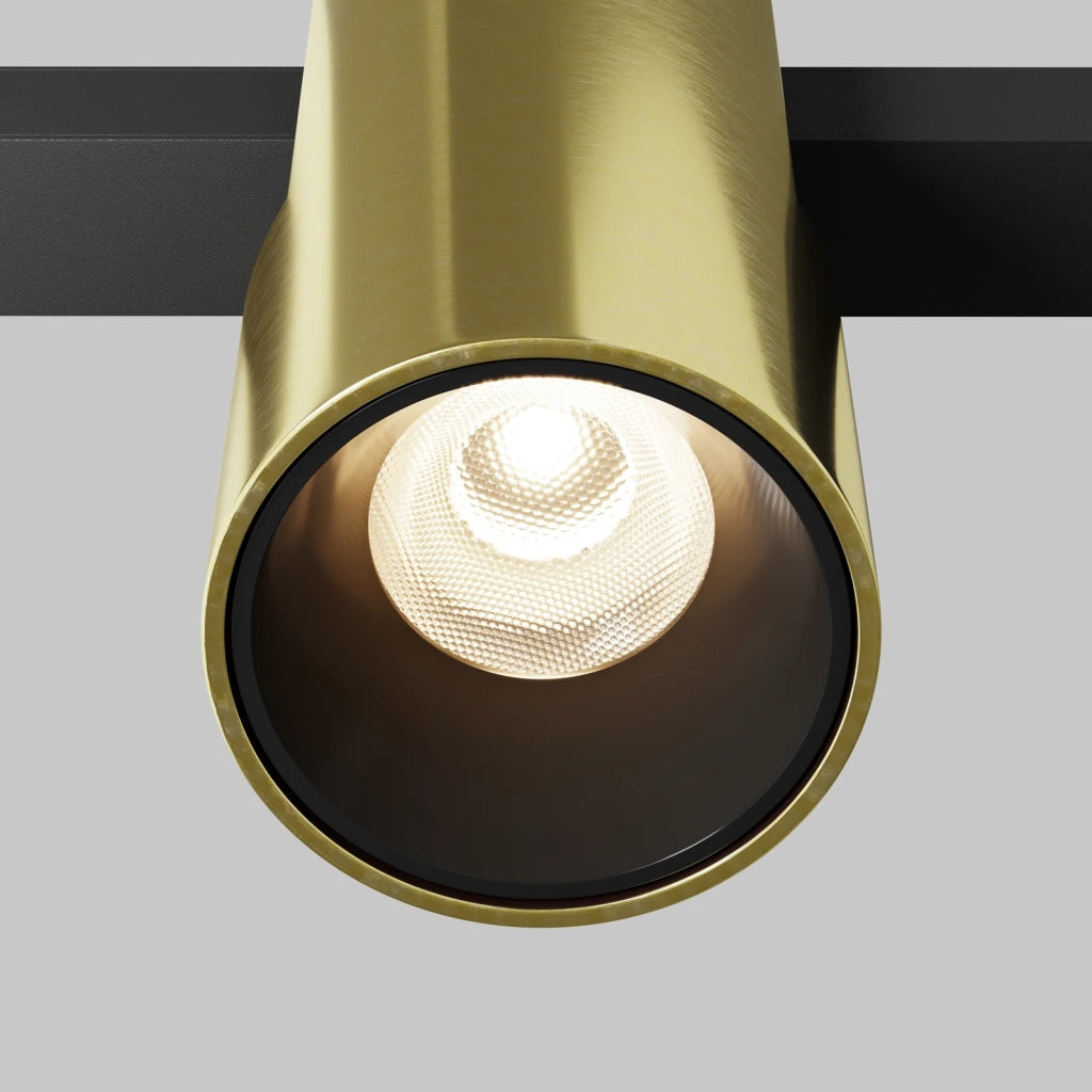 Maytoni Lampada Da Binario Moderna Exility Alfa 1 Luce LED Integrato Nero Alluminio