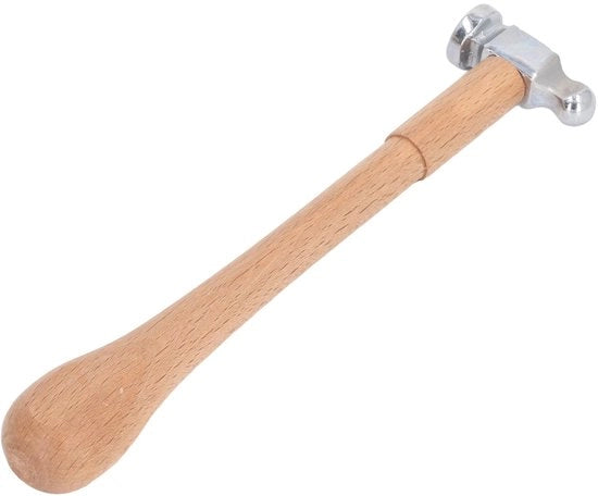Mini Martello Ergonomico - Ideale per la Lavorazione di Oggetti di Decorazione - In Legno - Utilizzo Casalingo - Strumento Manuale - Perfetto per Hobby.